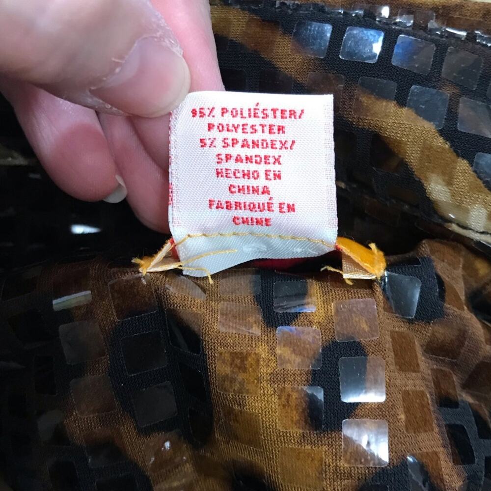 NWT Ruby Rd. Animal Print Collared Long Sleeve Ja… - image 4